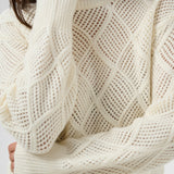 KAgeorgia Knit Pullover - Whisper White-Sweaters and Cardigans- Hometown Style HTS, women's in store and online boutique located in Ingersoll, Ontario