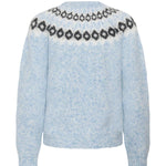 KABerta Pullover - Light Blue-Sweaters and Cardigans- Hometown Style HTS, women's in store and online boutique located in Ingersoll, Ontario
