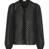 KAMindy Blouse - Black-Blouses- Hometown Style HTS, women's in store and online boutique located in Ingersoll, Ontario