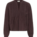 KAgalina Blouse - Fudge-Blouses- Hometown Style HTS, women's in store and online boutique located in Ingersoll, Ontario
