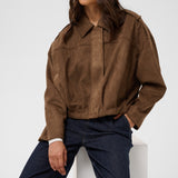 KAgalilea suedette Jacket - Carafe-Coat & Jackets- Hometown Style HTS, women's in store and online boutique located in Ingersoll, Ontario