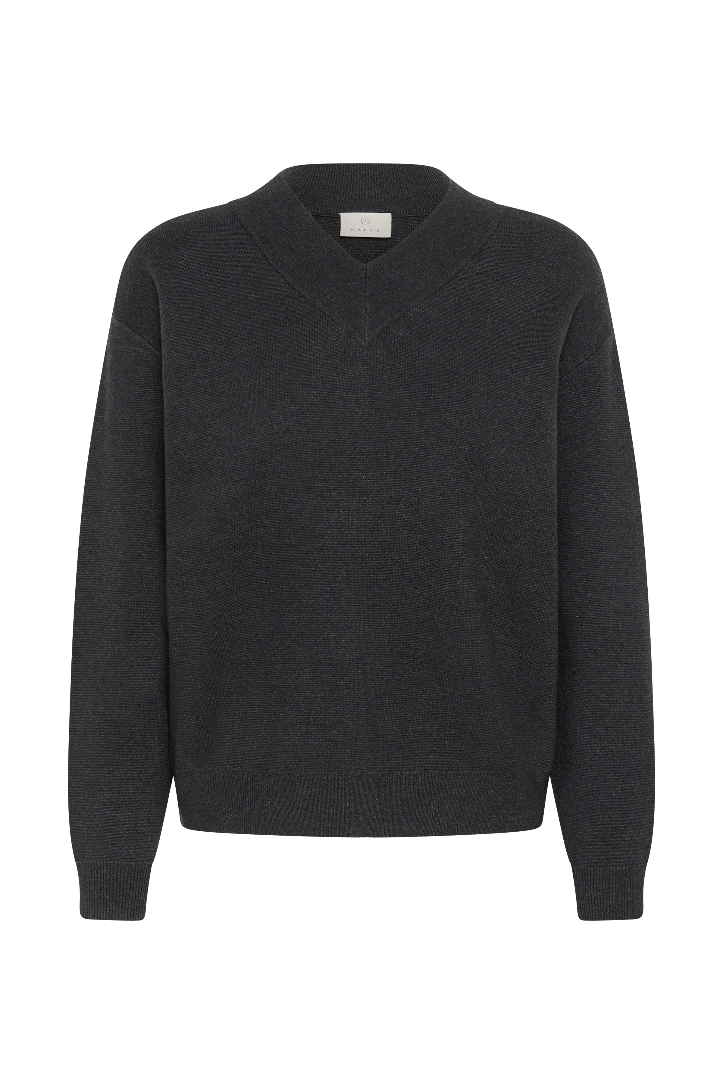 KAloana Knit Pullover - Dark Grey-Sweaters and Cardigans- Hometown Style HTS, women's in store and online boutique located in Ingersoll, Ontario