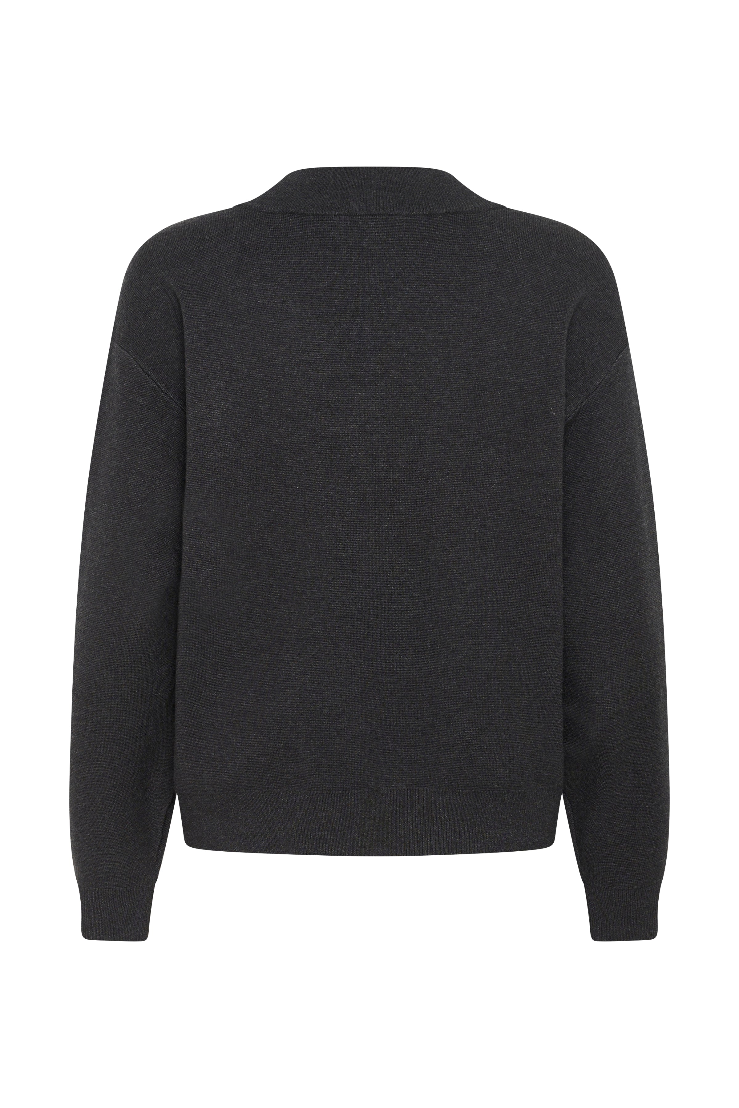 KAloana Knit Pullover - Dark Grey-Sweaters and Cardigans- Hometown Style HTS, women's in store and online boutique located in Ingersoll, Ontario