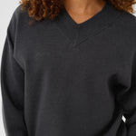 KAloana Knit Pullover - Dark Grey-Sweaters and Cardigans- Hometown Style HTS, women's in store and online boutique located in Ingersoll, Ontario