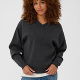 KAloana Knit Pullover - Dark Grey-Sweaters and Cardigans- Hometown Style HTS, women's in store and online boutique located in Ingersoll, Ontario