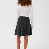 KAloana Knit Skirt - Dark Grey-Bottoms- Hometown Style HTS, women's in store and online boutique located in Ingersoll, Ontario
