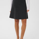 KAloana Knit Skirt - Dark Grey-Bottoms- Hometown Style HTS, women's in store and online boutique located in Ingersoll, Ontario