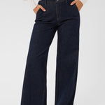 Hally Wide Jeans - Dark Wash-Denim- Hometown Style HTS, women's in store and online boutique located in Ingersoll, Ontario