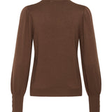 KALizza Round Neck Pullover Buttons - Carafe-Casual Tops- Hometown Style HTS, women's in store and online boutique located in Ingersoll, Ontario