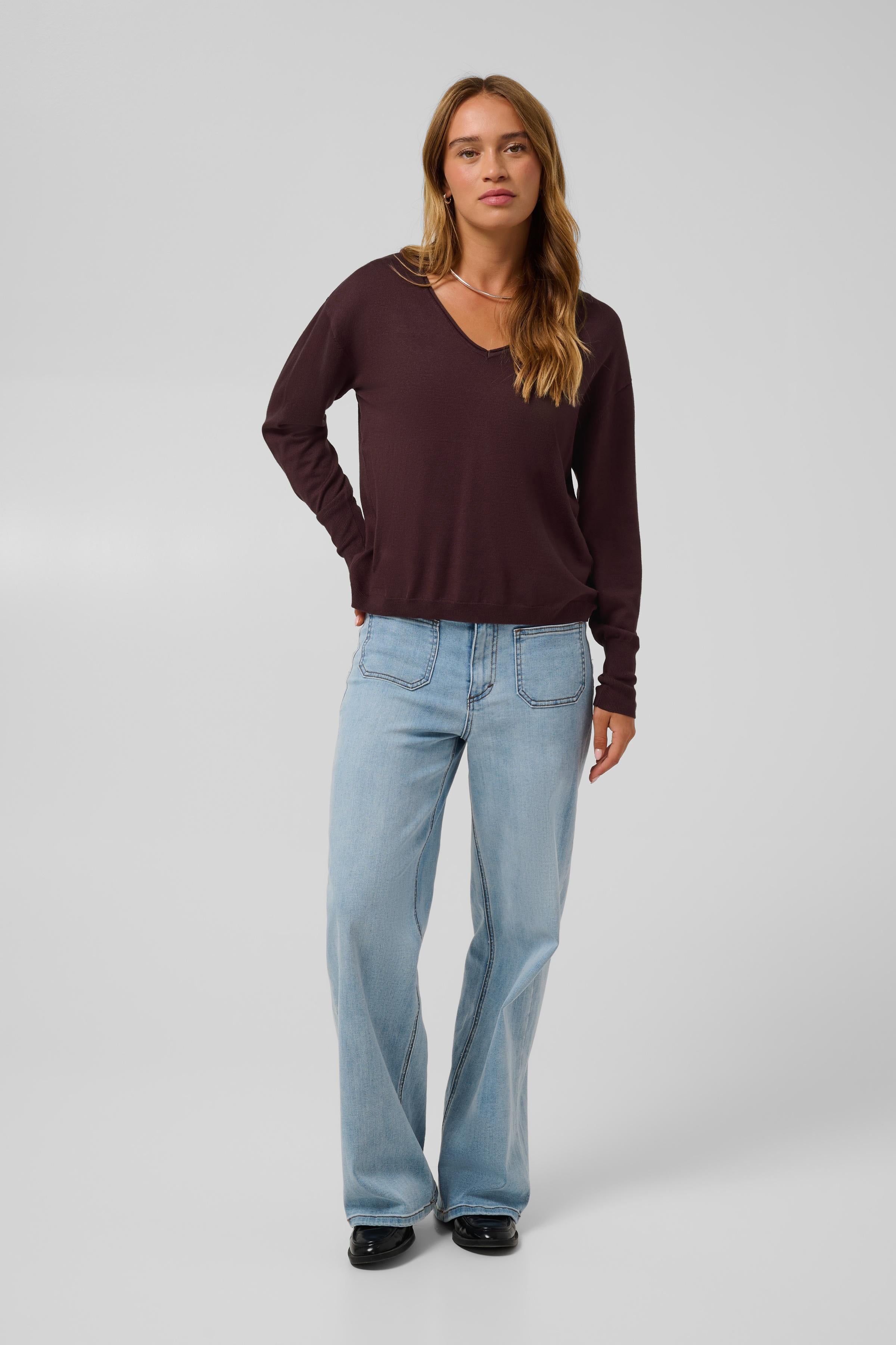 KALizza Mai Pullover - Fudge-Casual Tops- Hometown Style HTS, women's in store and online boutique located in Ingersoll, Ontario