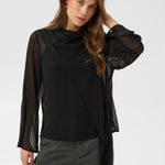 KAeloise Blouse - Black-Blouses- Hometown Style HTS, women's in store and online boutique located in Ingersoll, Ontario