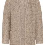 KAkikki Cardigan - Desert Taupe-Sweaters and Cardigans- Hometown Style HTS, women's in store and online boutique located in Ingersoll, Ontario