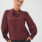 Maria Blouse - Port-Blouses- Hometown Style HTS, women's in store and online boutique located in Ingersoll, Ontario