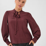 Maria Blouse - Port-Blouses- Hometown Style HTS, women's in store and online boutique located in Ingersoll, Ontario
