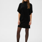 Kelly Wing SL Dress - Black-Special Occasion Dresses- Hometown Style HTS, women's in store and online boutique located in Ingersoll, Ontario