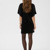 Kelly Wing SL Dress - Black-Special Occasion Dresses- Hometown Style HTS, women's in store and online boutique located in Ingersoll, Ontario