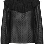 Reema Blouse - Black-Blouses- Hometown Style HTS, women's in store and online boutique located in Ingersoll, Ontario
