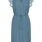 CRNola Lace Dress - Blue Haven-Special Occasion Dress- Hometown Style HTS, women's in store and online boutique located in Ingersoll, Ontario