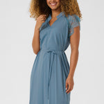 CRNola Lace Dress - Blue Haven-Special Occasion Dress- Hometown Style HTS, women's in store and online boutique located in Ingersoll, Ontario