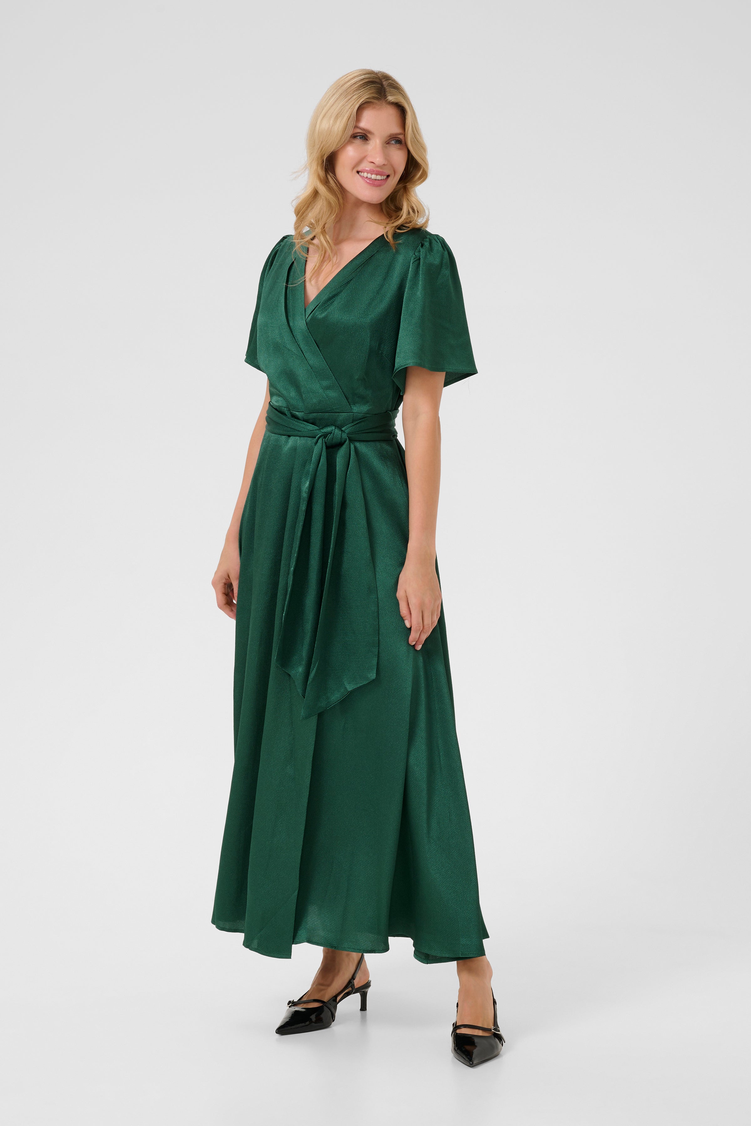 CRLoretta Dress - Sea Green-Special Occasion Dress- Hometown Style HTS, women's in store and online boutique located in Ingersoll, Ontario