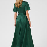 CRLoretta Dress - Sea Green-Special Occasion Dress- Hometown Style HTS, women's in store and online boutique located in Ingersoll, Ontario
