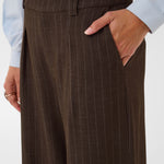 CRTingle Pant - Java Pinstripe-Bottoms- Hometown Style HTS, women's in store and online boutique located in Ingersoll, Ontario