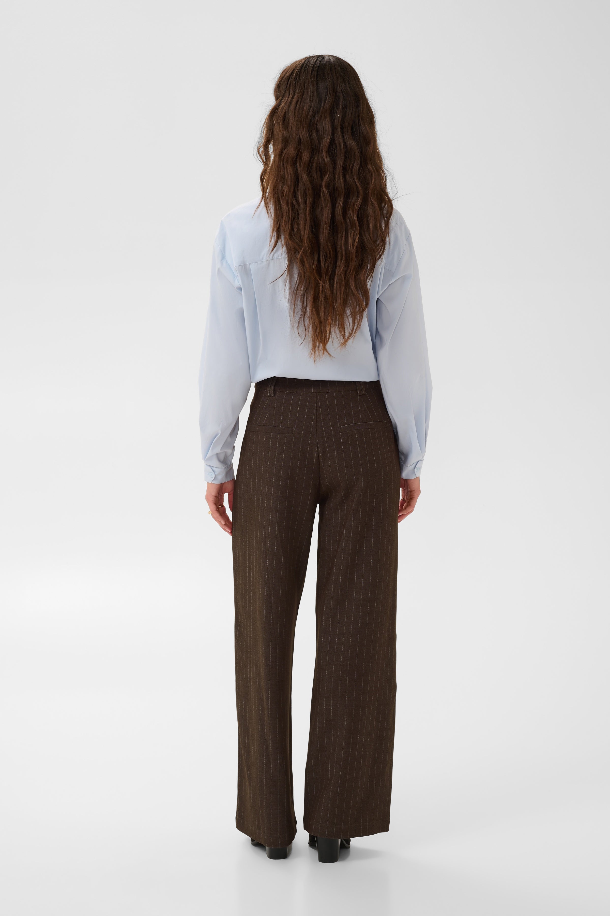 CRTingle Pant - Java Pinstripe-Bottoms- Hometown Style HTS, women's in store and online boutique located in Ingersoll, Ontario