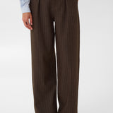 CRTingle Pant - Java Pinstripe-Bottoms- Hometown Style HTS, women's in store and online boutique located in Ingersoll, Ontario