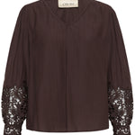 CRTina Blouse - Java-Blouses- Hometown Style HTS, women's in store and online boutique located in Ingersoll, Ontario