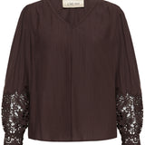 CRTina Blouse - Java-Blouses- Hometown Style HTS, women's in store and online boutique located in Ingersoll, Ontario