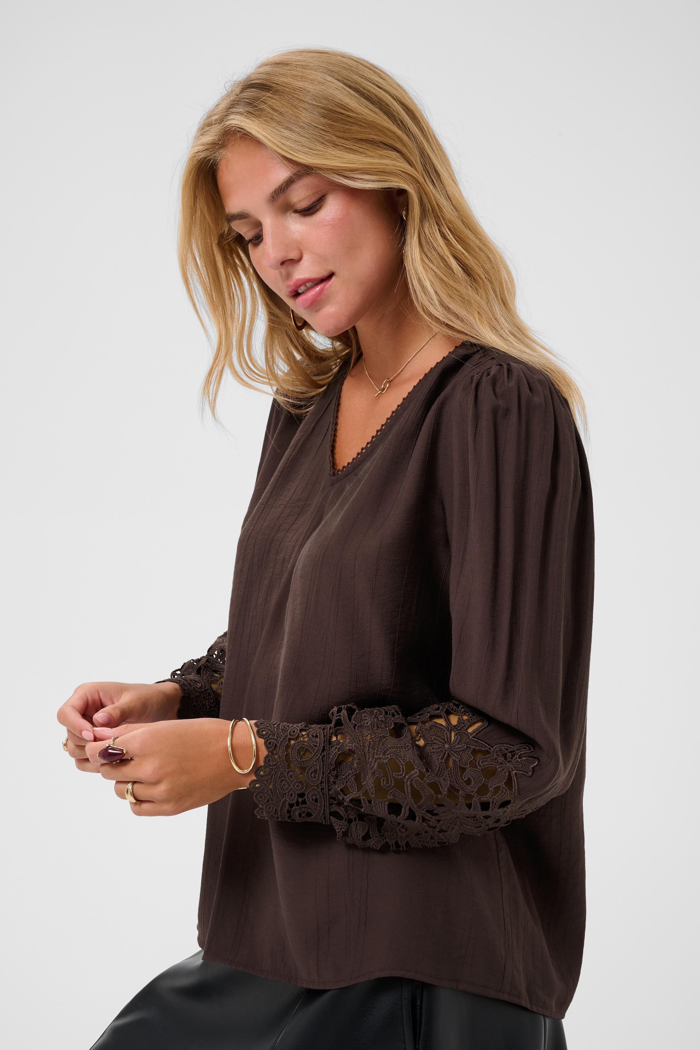 CRTina Blouse - Java-Blouses- Hometown Style HTS, women's in store and online boutique located in Ingersoll, Ontario