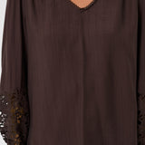 CRTina Blouse - Java-Blouses- Hometown Style HTS, women's in store and online boutique located in Ingersoll, Ontario