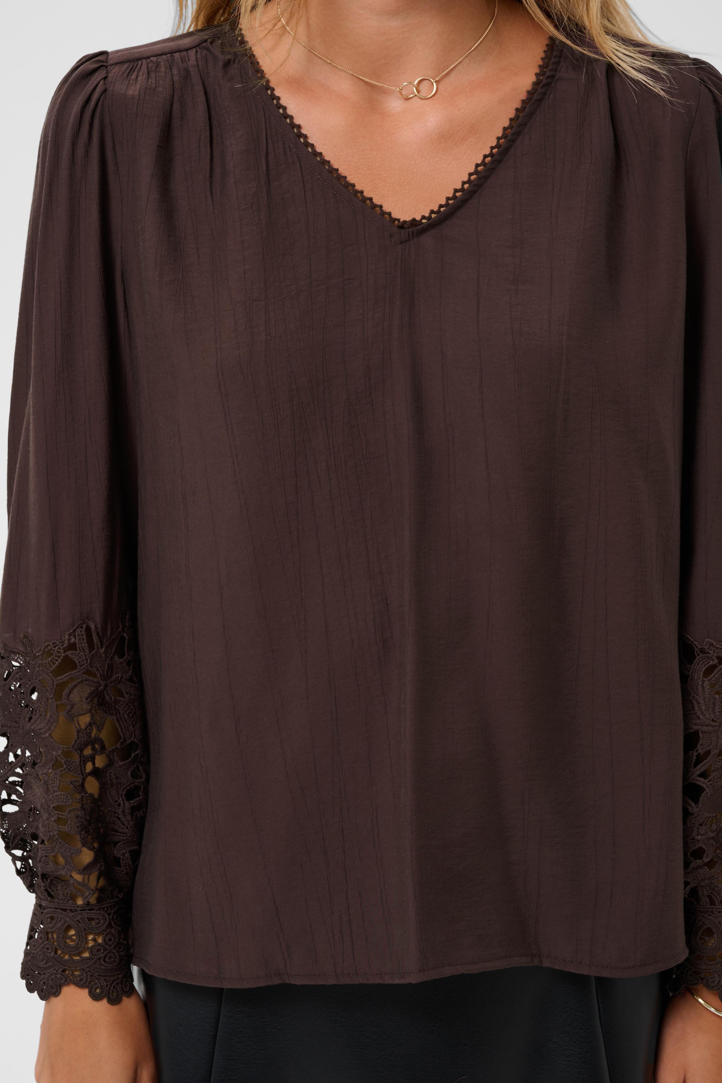 CRTina Blouse - Java-Blouses- Hometown Style HTS, women's in store and online boutique located in Ingersoll, Ontario
