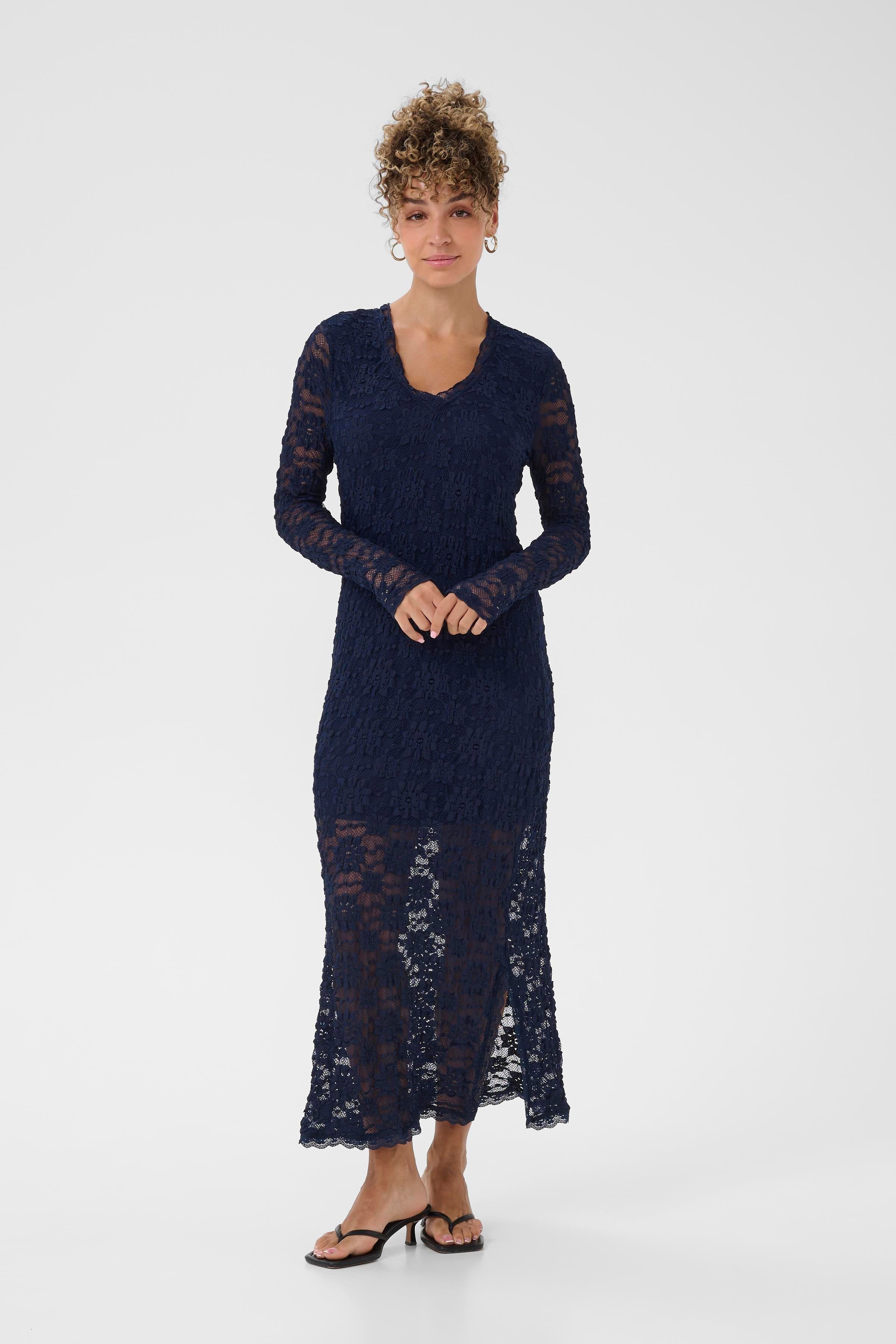 CRMaddie Dress - Navy-Special Occasion Dress- Hometown Style HTS, women's in store and online boutique located in Ingersoll, Ontario