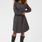 CRFiole Denim Dress-Casual Dresses- Hometown Style HTS, women's in store and online boutique located in Ingersoll, Ontario