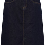 CRDenaya Denim Skirt - Dark Blue-skirt- Hometown Style HTS, women's in store and online boutique located in Ingersoll, Ontario