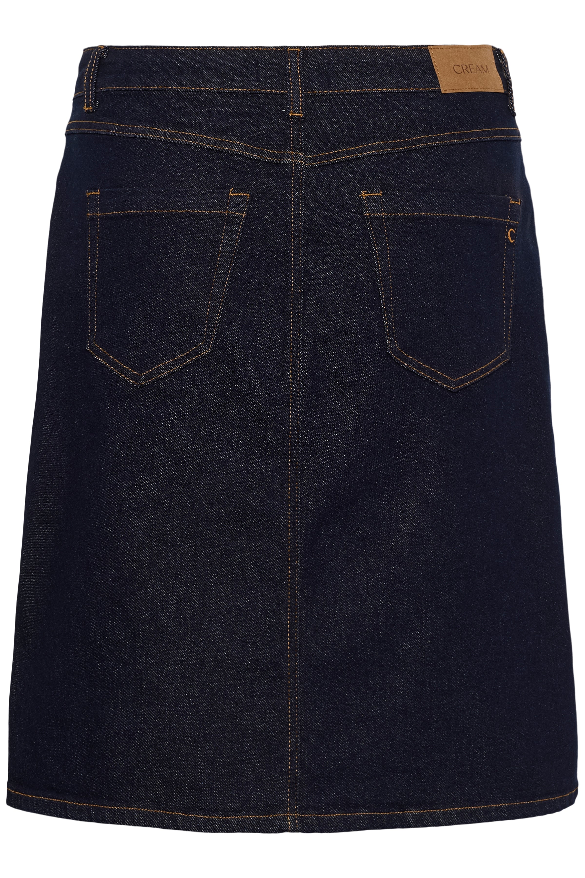 CRDenaya Denim Skirt - Dark Blue-skirt- Hometown Style HTS, women's in store and online boutique located in Ingersoll, Ontario
