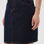 CREa Denim Skirt-Bottoms- Hometown Style HTS, women's in store and online boutique located in Ingersoll, Ontario