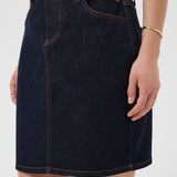 CREa Denim Skirt-Bottoms- Hometown Style HTS, women's in store and online boutique located in Ingersoll, Ontario