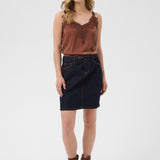 CREa Denim Skirt-Bottoms- Hometown Style HTS, women's in store and online boutique located in Ingersoll, Ontario