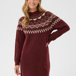 CRCherrie Knit Dress-Casual Dresses- Hometown Style HTS, women's in store and online boutique located in Ingersoll, Ontario