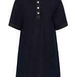 Crdenaya Denim Dress-Casual Dresses- Hometown Style HTS, women's in store and online boutique located in Ingersoll, Ontario