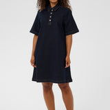 Crdenaya Denim Dress-Casual Dresses- Hometown Style HTS, women's in store and online boutique located in Ingersoll, Ontario
