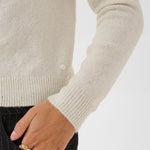 CRJolli Knit Pullover - Whisper White-Sweaters and Cardigans- Hometown Style HTS, women's in store and online boutique located in Ingersoll, Ontario
