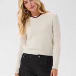 CRJolli Knit Pullover - Whisper White-Sweaters and Cardigans- Hometown Style HTS, women's in store and online boutique located in Ingersoll, Ontario