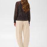 CRDotty Blouse - Java Dot-Blouses- Hometown Style HTS, women's in store and online boutique located in Ingersoll, Ontario
