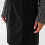 CRMeliora Skirt - Pitch Black-Bottoms- Hometown Style HTS, women's in store and online boutique located in Ingersoll, Ontario