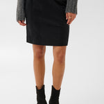 CRMeliora Skirt - Pitch Black-Bottoms- Hometown Style HTS, women's in store and online boutique located in Ingersoll, Ontario