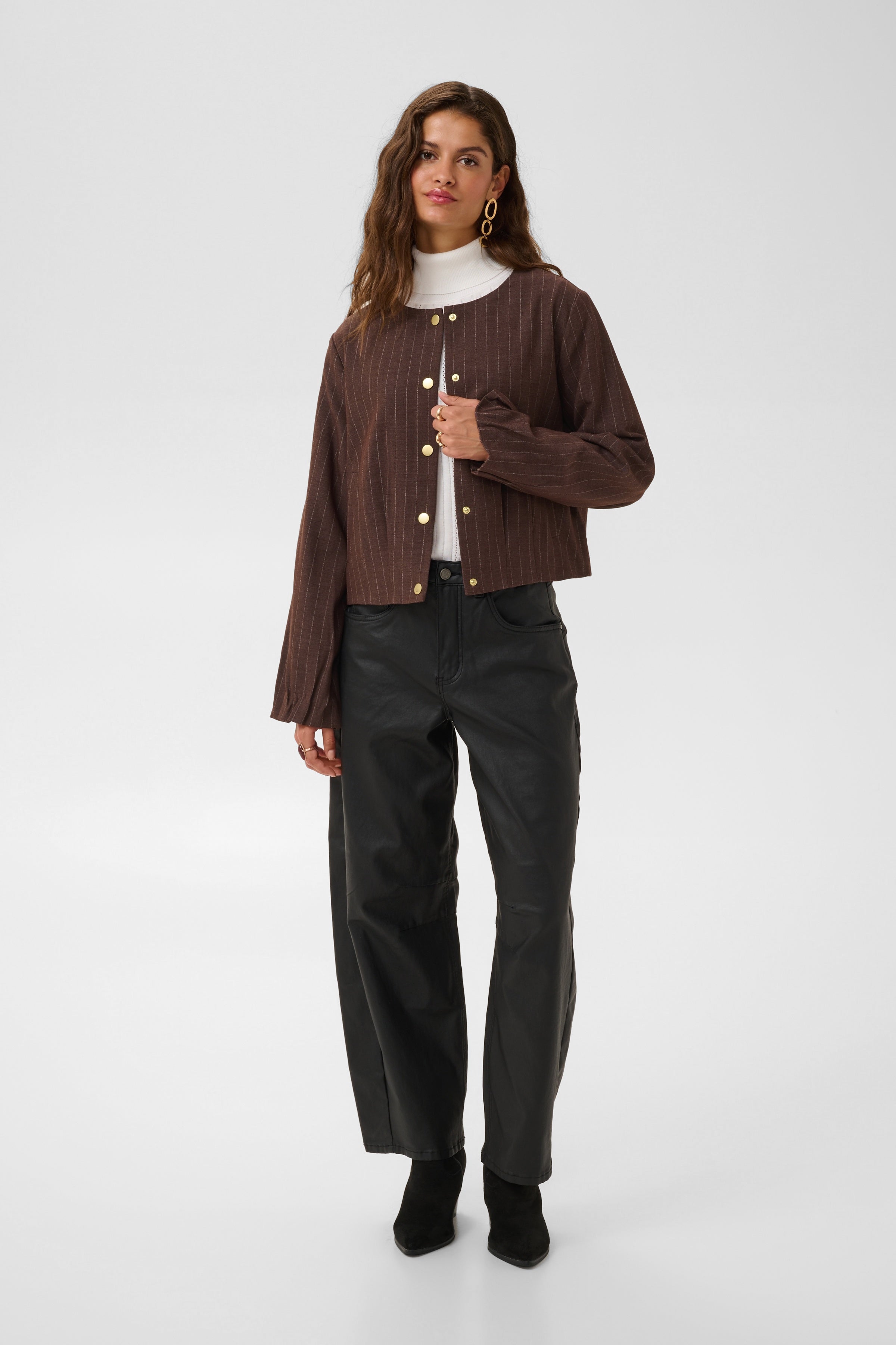 CRTingle Bomber - Java-Coat & Jackets- Hometown Style HTS, women's in store and online boutique located in Ingersoll, Ontario