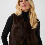 Jumi Waistcoat- Java-Casual Tops- Hometown Style HTS, women's in store and online boutique located in Ingersoll, Ontario
